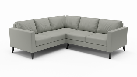 Wilfred | Leather | Sectional | 108" x 108" | CertiPUR-US Premium Foam | STYLNN®️