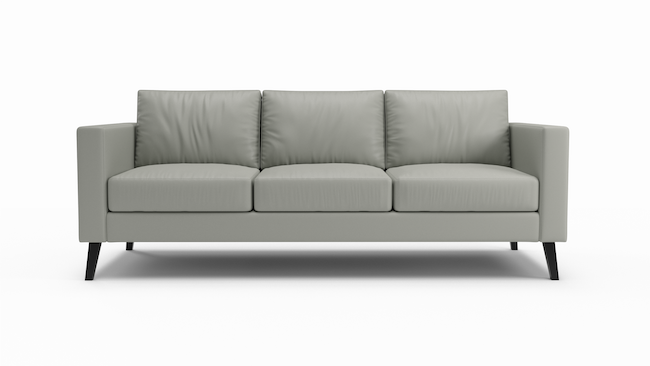 Wilfred | Leather | Sofa | 88" |  CertiPUR-US Premium Foam | STYLNN®️ - STYLNN®