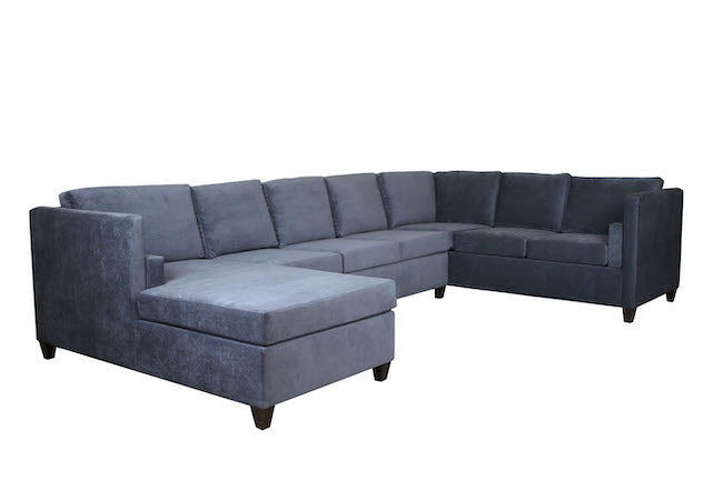 Del Rose | U Sectional Sofa | 72