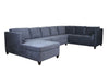 Del Rose | U Sectional Sofa | 72" x 150" x 60" | Latex | Eco-Friendly | STYLNN® - STYLNN®