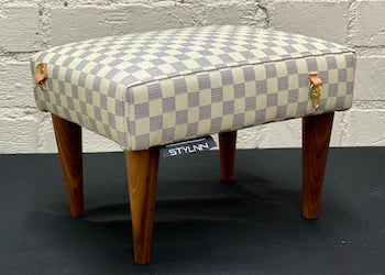 Custom STYLNN® Designer Purse Stool Made w/ Your Vintage Handbag  | STYLNN® - STYLNN®