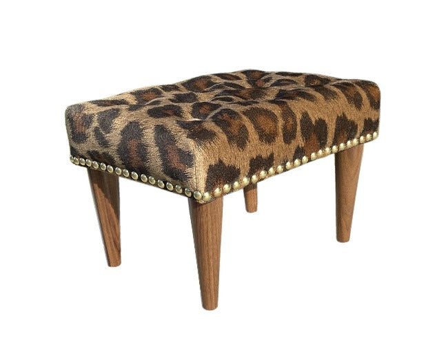 Designer Purse Stool | Leopard Print Special Edition | STYLNN® - STYLNN®